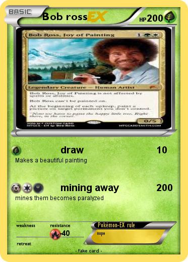 Pokemon Bob ross