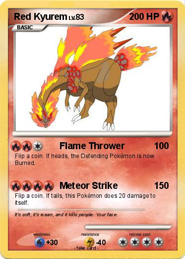 Pokemon Red Kyurem