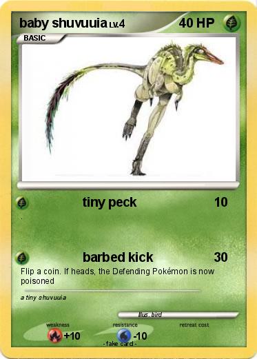 Pokemon baby shuvuuia