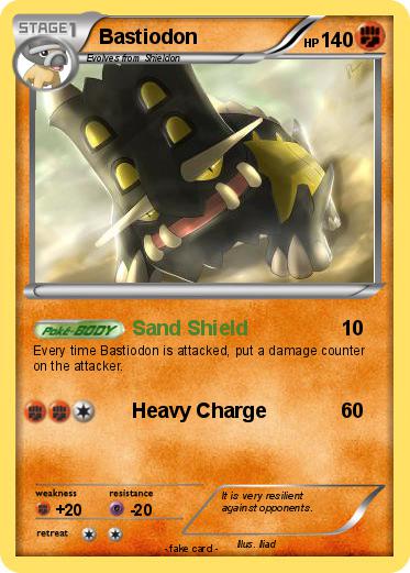 Pokemon Bastiodon