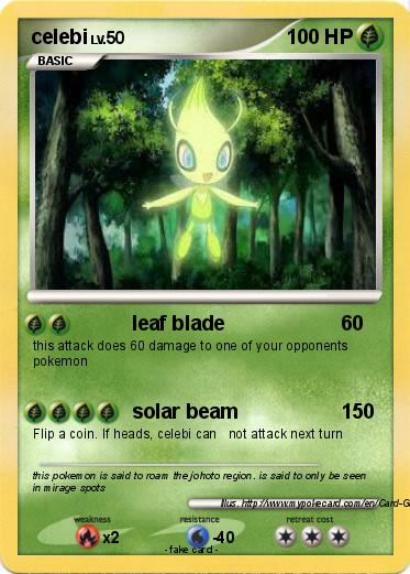 Pokemon celebi