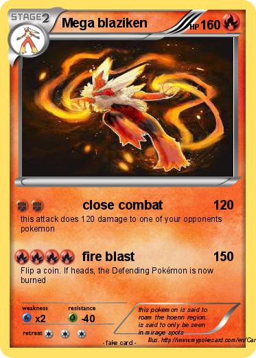 Pokemon Mega blaziken