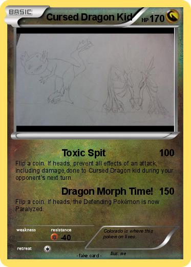 Pokemon Cursed Dragon Kid