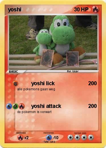 Pokemon yoshi