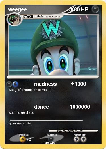 Pokemon weegee                             30