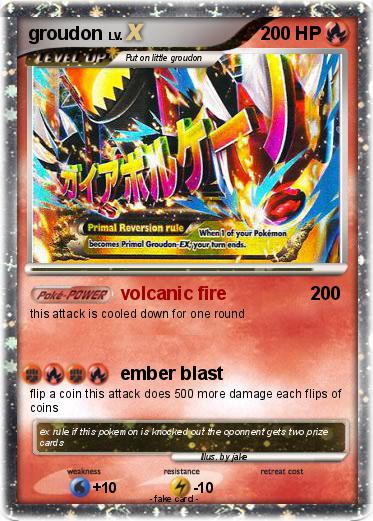 Pokemon groudon