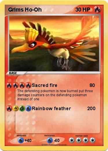 Pokemon Grims Ho-Oh