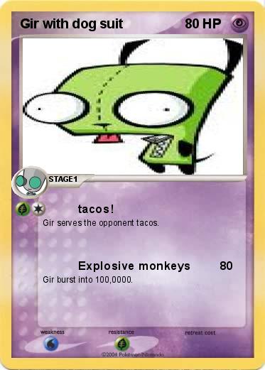 Pokemon Gir with dog suit