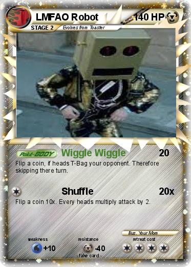 Pokemon LMFAO Robot