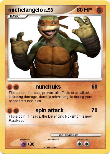 Pokemon michelangelo