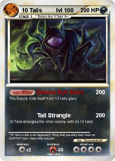 Pokemon 10 Tails         lvl 100