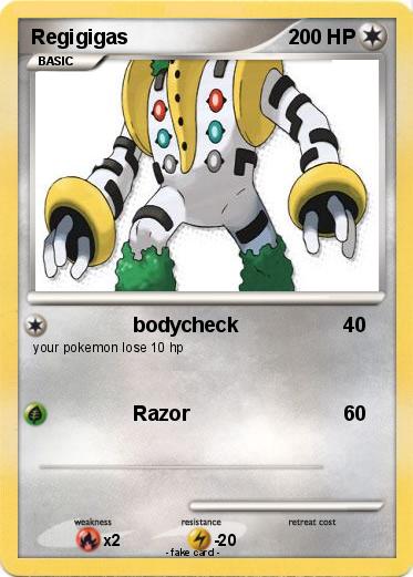 Pokemon Regigigas