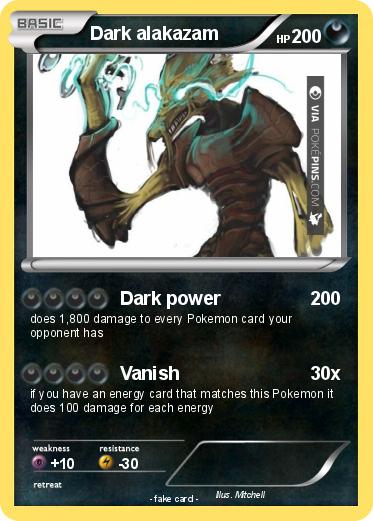 Pokemon Dark alakazam