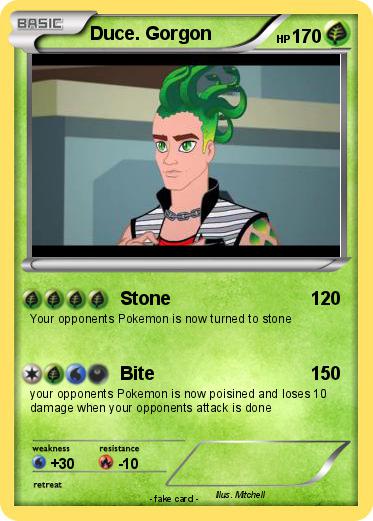 Pokemon Duce. Gorgon