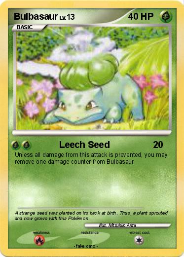 Pokemon Bulbasaur
