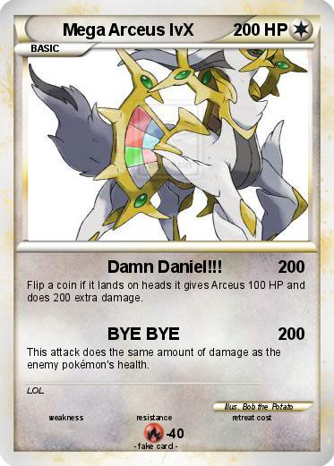 Pokemon Mega Arceus lvX