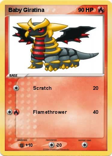Pokemon Baby Giratina