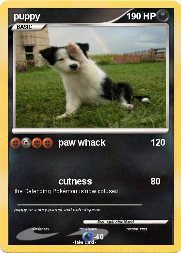 Pokemon puppy