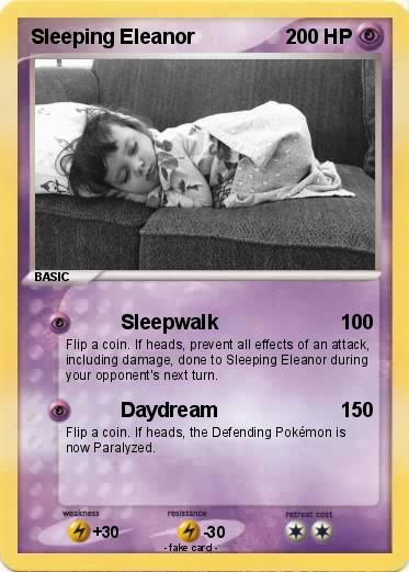 Pokemon Sleeping Eleanor