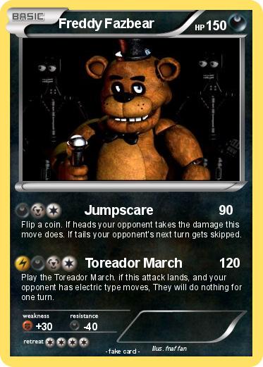 Pokemon Freddy Fazbear