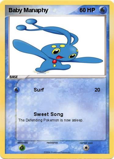 Pokemon Baby Manaphy 