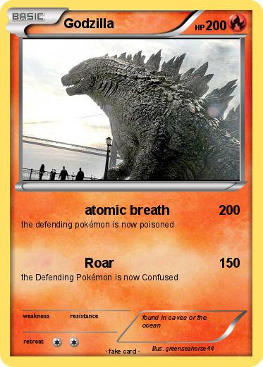Pokemon Godzilla