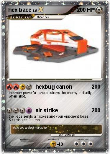 Pokemon hex bace