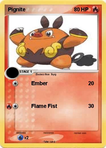 Pokemon Pignite