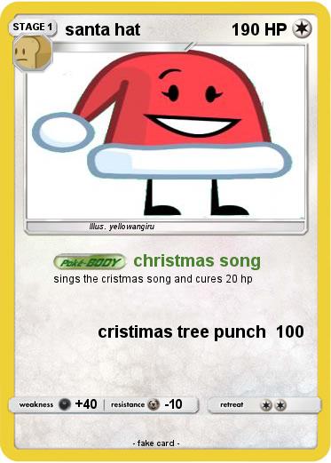 Pokemon santa hat