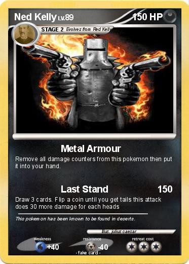 Pokemon Ned Kelly