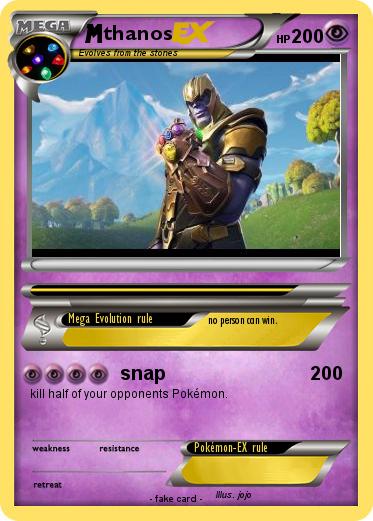 Pokemon thanos
