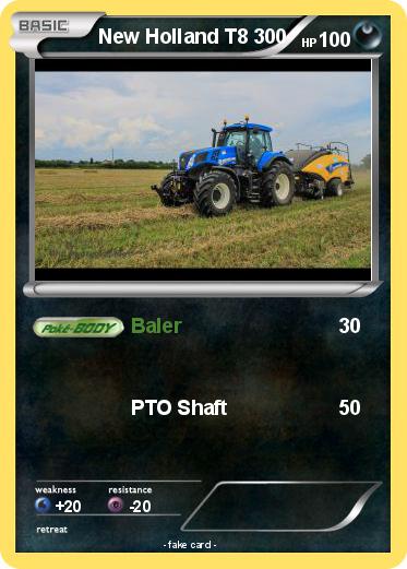Pokemon New Holland T8 300
