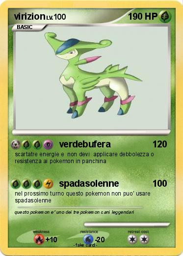 Pokemon virizion