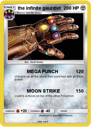 Pokemon the infinite gauntlet