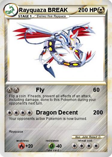 Pokemon Rayquaza BREAK