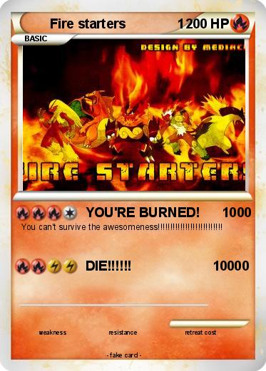 Pokemon Fire starters              1
