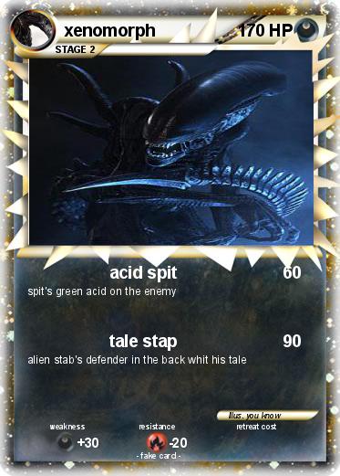 Pokemon xenomorph