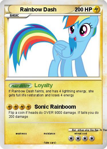 Pokemon Rainbow Dash