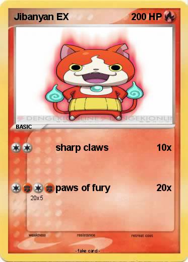 Pokemon Jibanyan EX