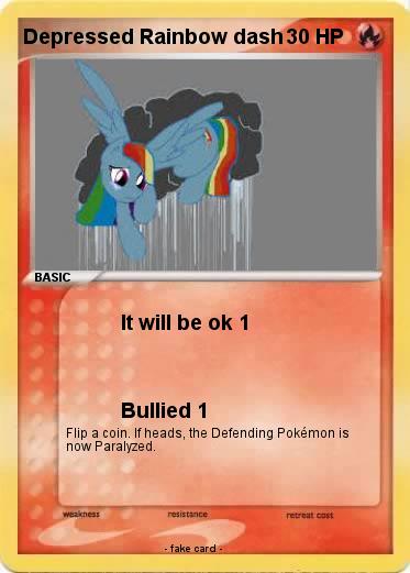 Pokemon Depressed Rainbow dash
