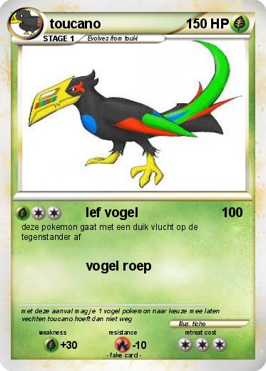 Pokemon toucano