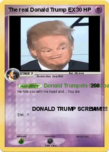 Pokemon The real Donald Trump EX