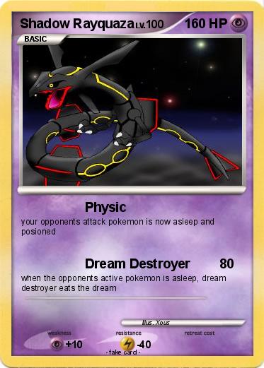 Pokemon Shadow Rayquaza