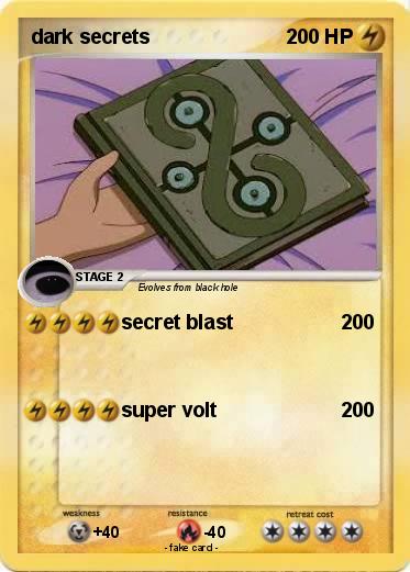 Pokemon dark secrets