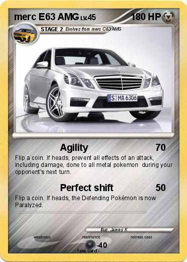 Pokemon merc E63 AMG