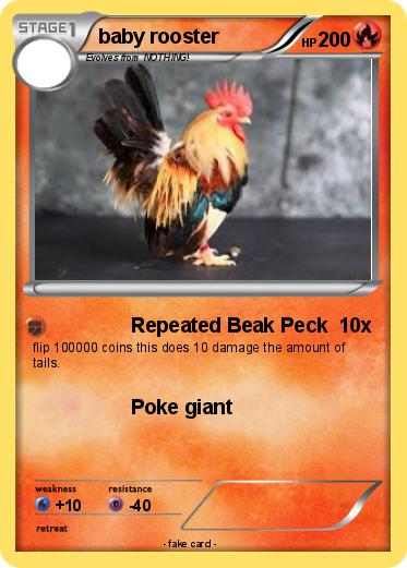Pokemon baby rooster