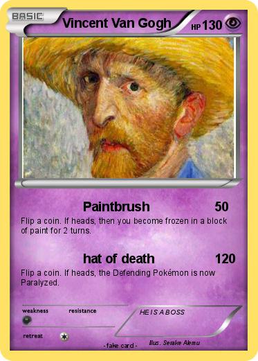 Pokemon Vincent Van Gogh