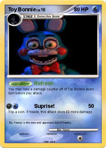 Pokemon Toy Bonnie