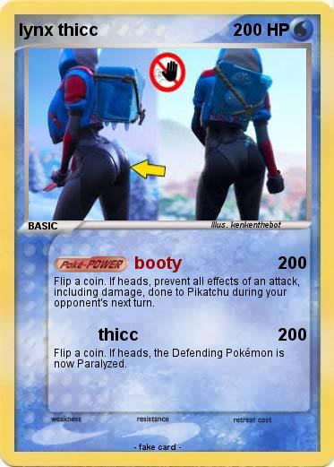 Pokemon lynx thicc