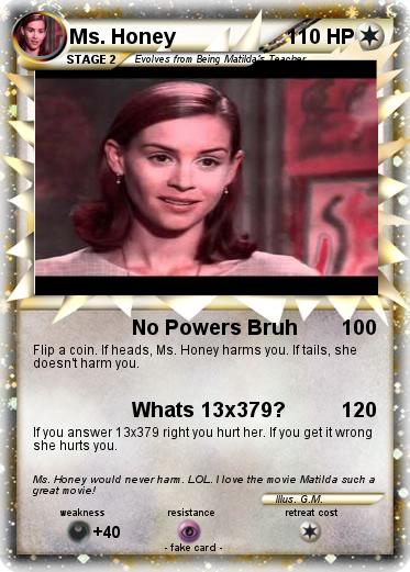 Pokemon Ms. Honey